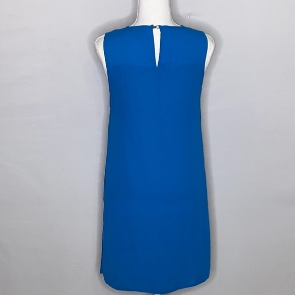 Dorothy Perkins Sleeveless Side Split Tunic Top in Blue - US Size 4 - Picture 3 of 8